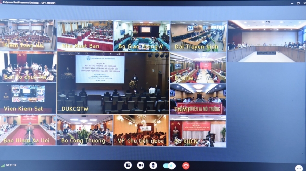 The Party Committee of the Ministry of Foreign Affairs held an online conference to connect thematic information conference for the fourth quarter of 2024.