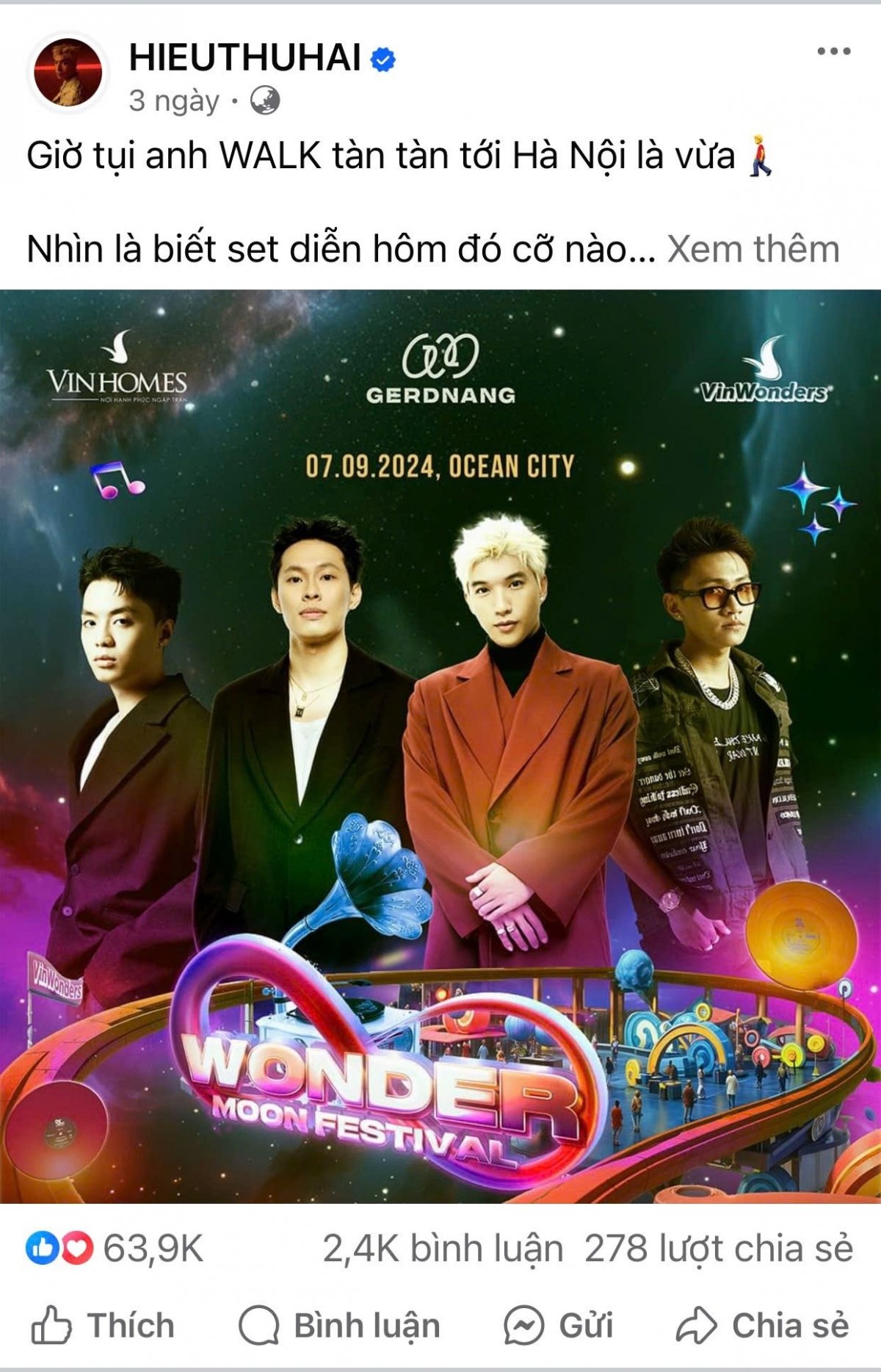 dan line-up khung hao huc tham du 8wonder moon festival, coi mang nhanh chong day song hinh anh 4