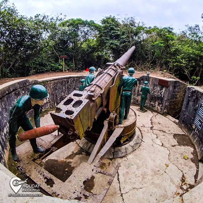 Visit Cannon Fort - famous military construction of Cat Ba