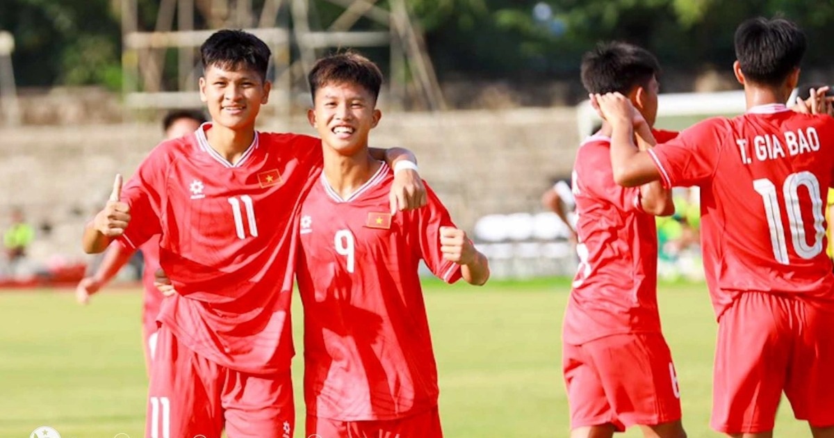 U16 វៀតណាម បានយកឈ្នះ U16 ប្រ៊ុយណេ ១៥-០ ក្នុងការប្រកួតអាស៊ីអាគ្នេយ៍