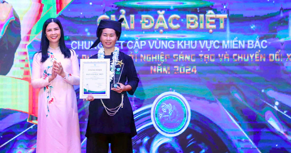 “Nuôi gà thảo dược vi sinh dưới tán hồi” giành giải Đặc biệt Cuộc thi Phụ nữ khởi nghiệp cấp vùng miền Bắc