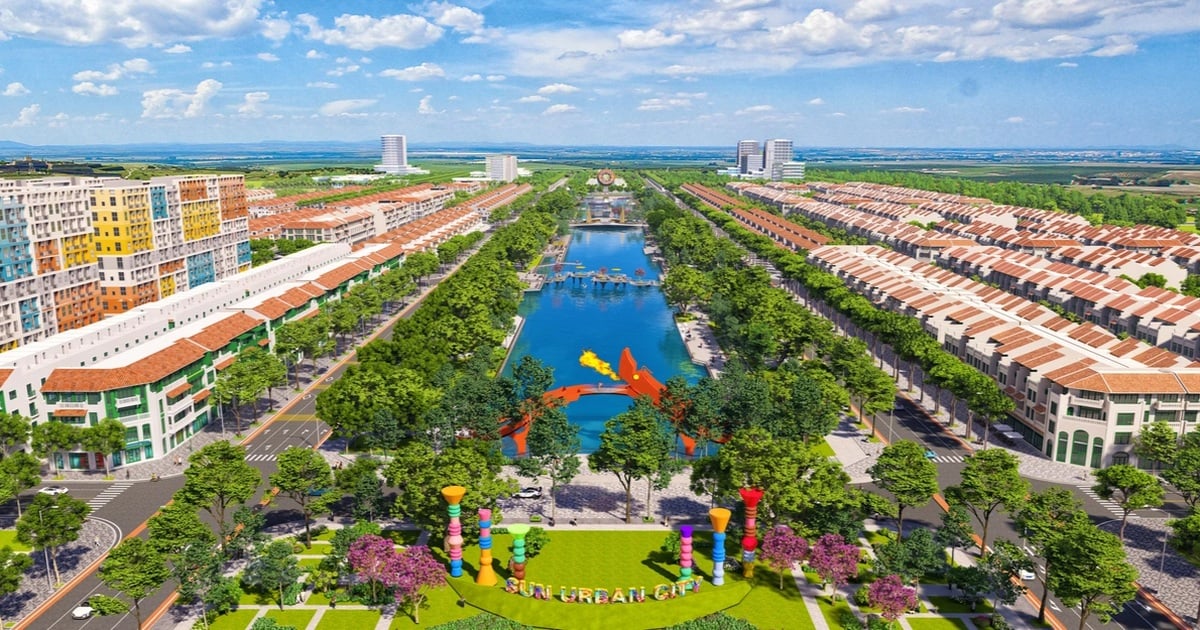 National cultural inspiration in "1,001 amenities" at Sun Urban City Ha Nam