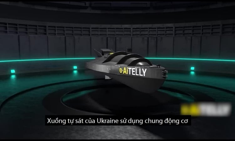 Cách xuồng tự sát Ukraine tập kích mục tiêu Nga