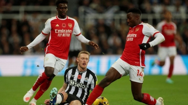 Newcastle đánh bại Arsenal trên sân nhà