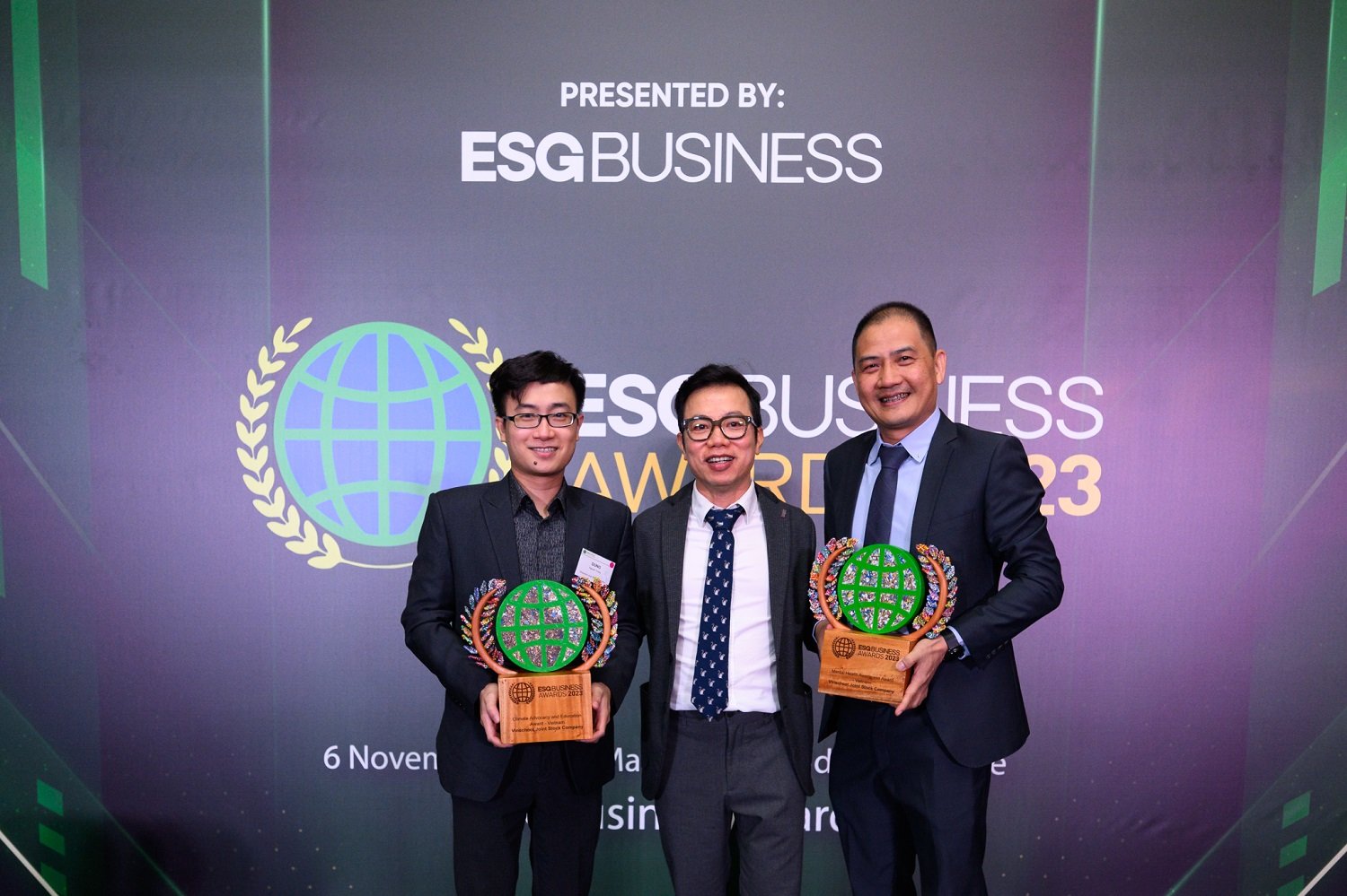 VINSCHOOL ได้รับรางวัล ESG BUSINES AWARDS สำหรับการพัฒนาที่ยั่งยืน