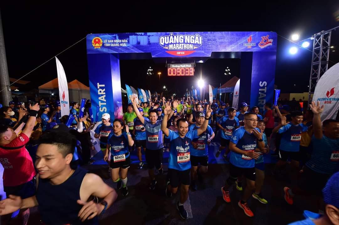 Giải chạy Quảng Ngãi Marathon – Cup BSR: Tạo cảm giác thoải mái cho vận động viên - Ảnh 3.