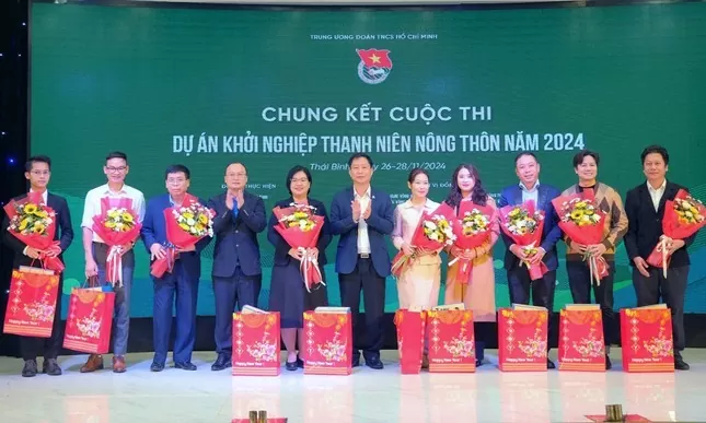 Chung kết cuộc thi 'Dự án khởi nghiệp Thanh niên nông thôn' năm 2024: Bệ phóng cho những giấc mơ kinh doanh