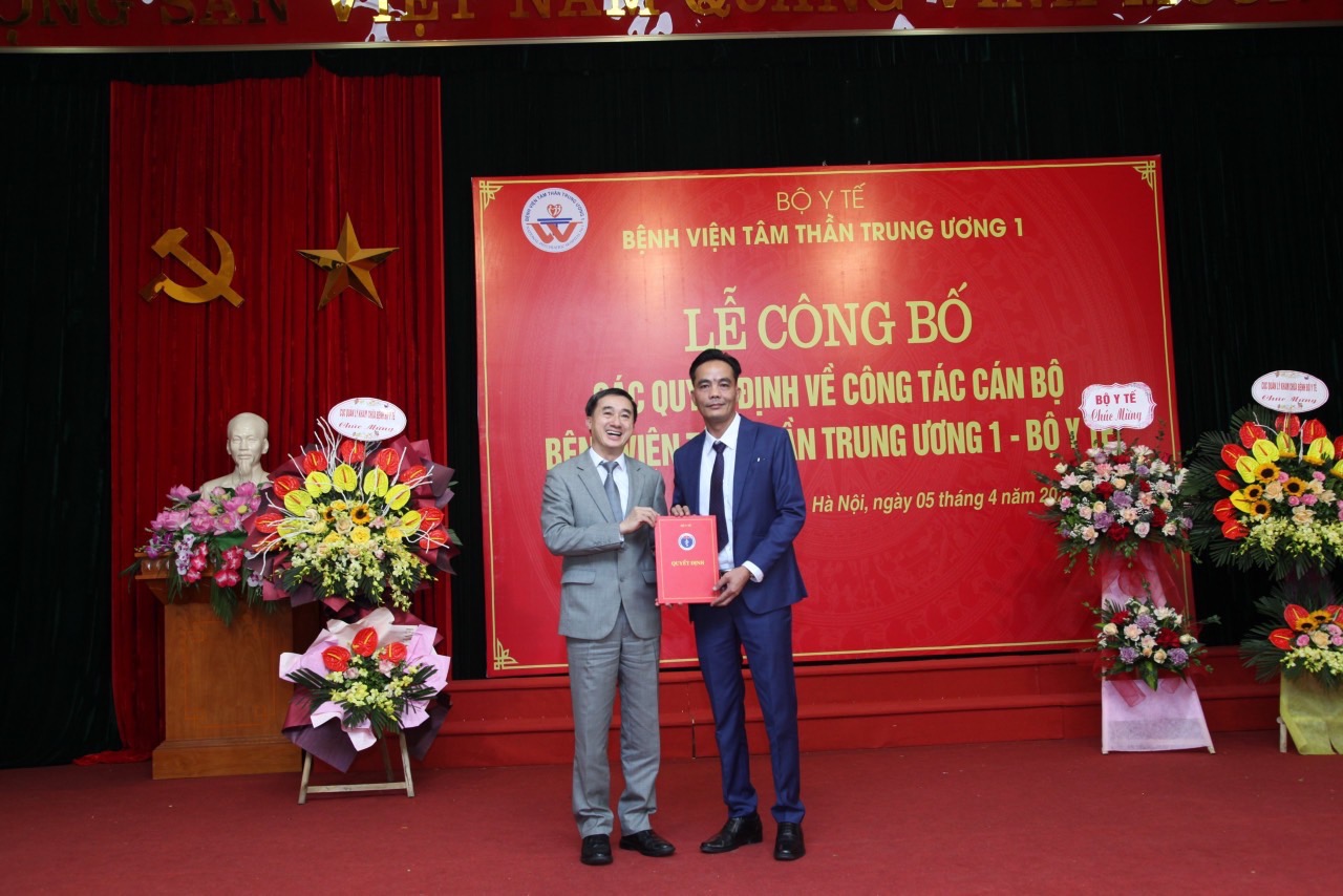 Bệnh viện Tâm thần Trung ương I có người điều hành mới - Ảnh 1.