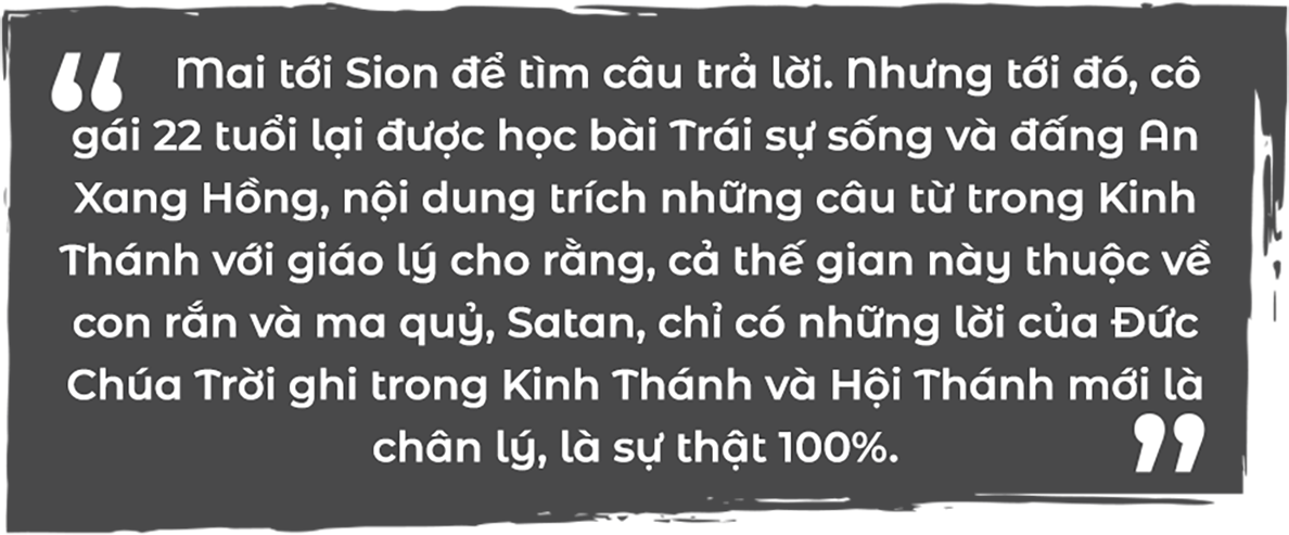 Những năm tháng tuyệt vọng của nữ Thánh đồ 9x ở ‘tổ quỷ’ Hội Thánh Đức Chúa Trời Mẹ - 6