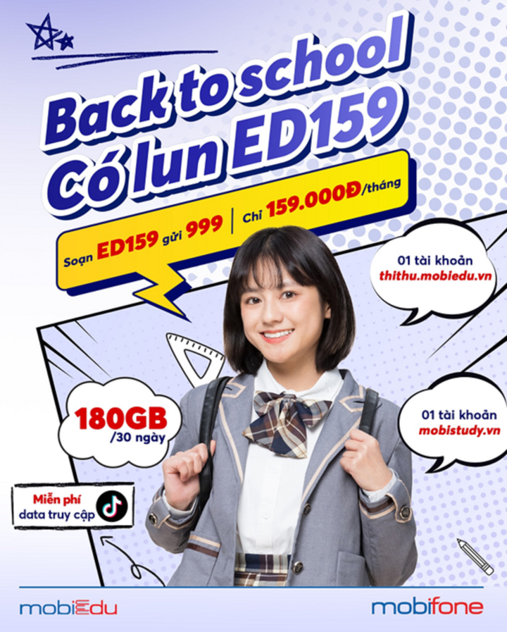 mobiEdu launches a series of packages to accompany students, promising an explosive school year - 1