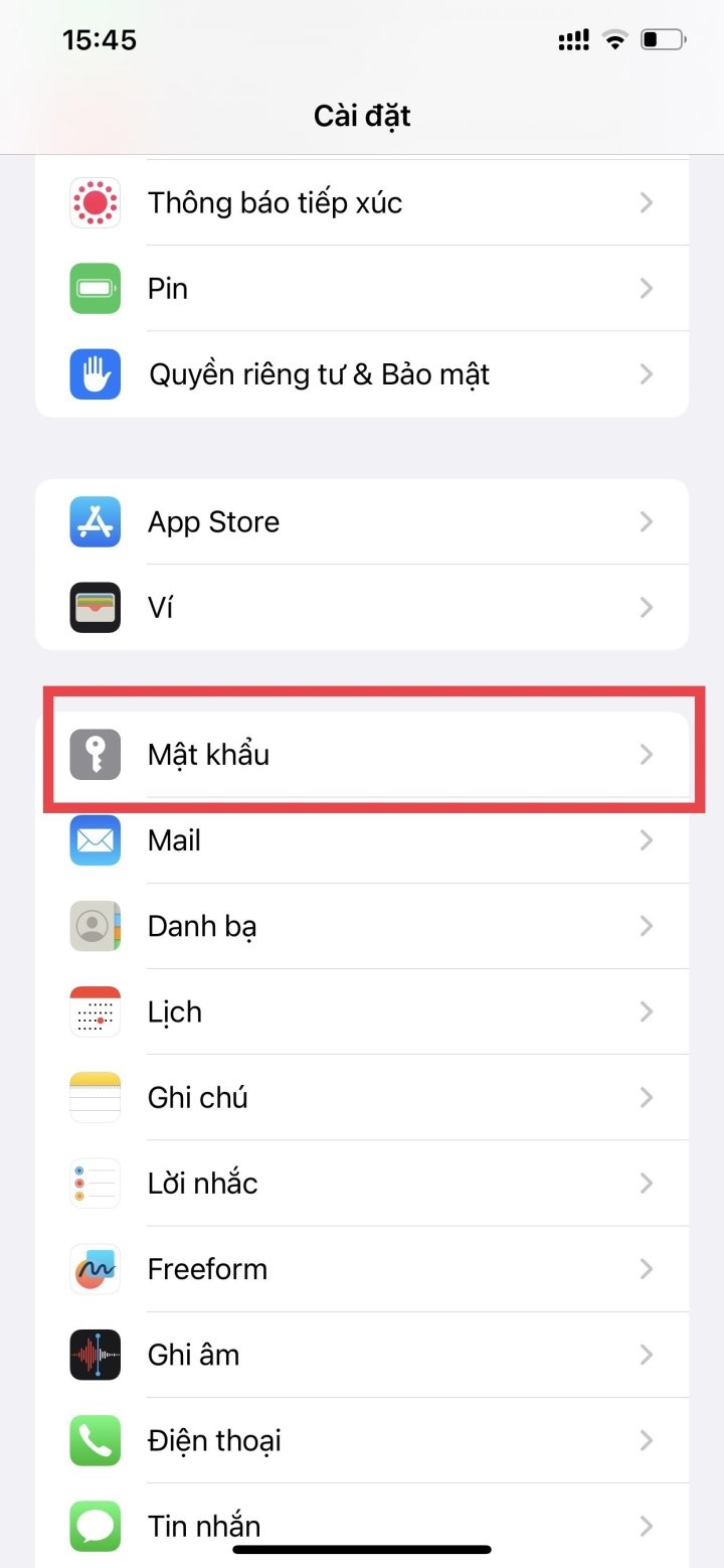 Comment supprimer les mots de passe enregistrés sur iPhone - 1