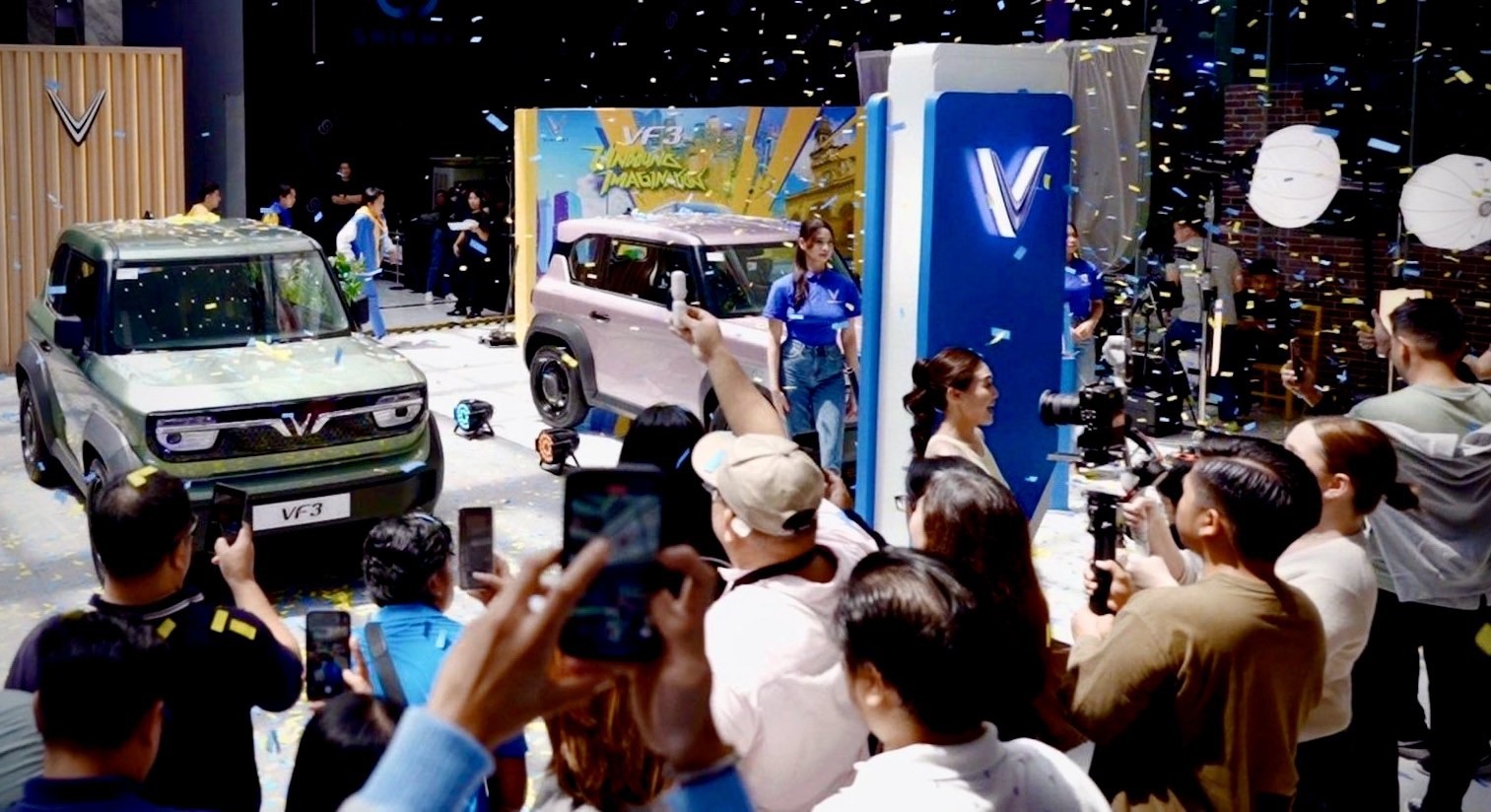 VinFast officially opens sales of VF 3 electric cars in the Philippines