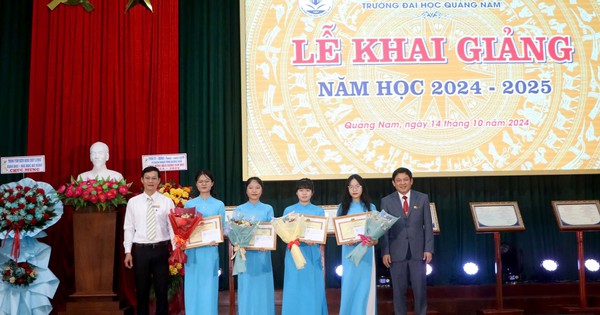 La Universidad de Quang Nam está certificada por la evaluación de calidad de 6 programas de formación