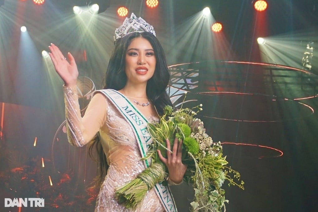 Người đẹp Việt kiều 26 tuổi đăng quang Miss Earth Vietnam 2023 - 1
