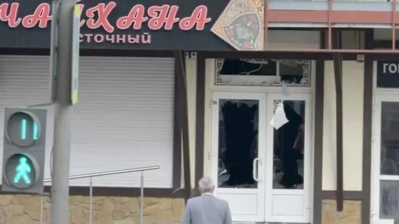 Explosion at a cafe in Russia