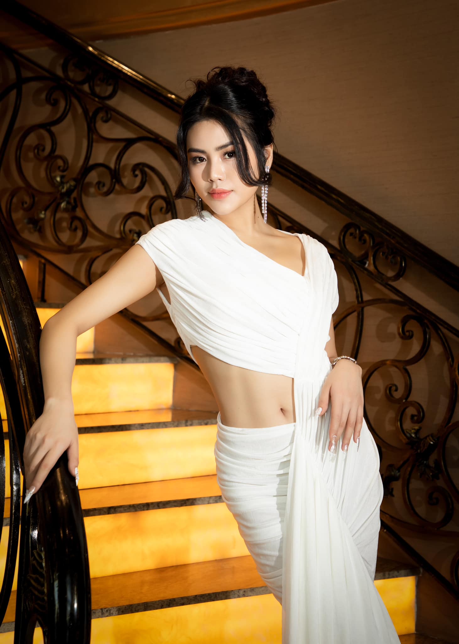 Cuộc sống kín tiếng Chu Thị Ánh Á hậu 2 Miss Fitness Vietnam 2022 và màn trả lời ứng xử ấp úng bị 