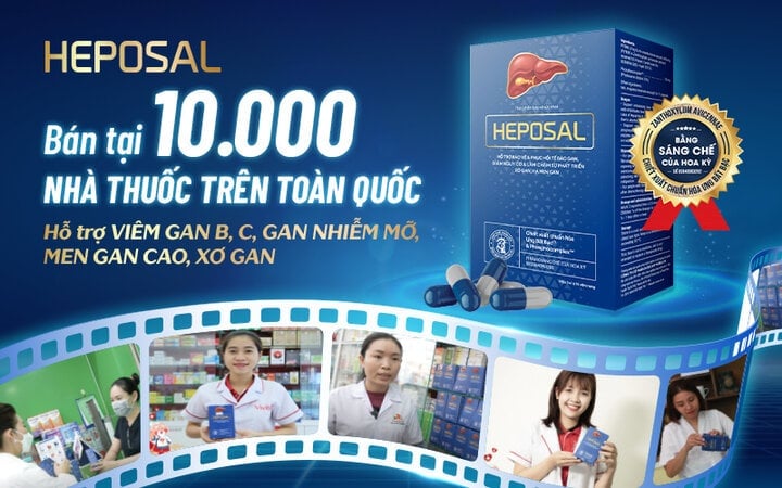 Sản phẩm được hơn 10.000 nhà thuốc trên toàn quốc tin tưởng.