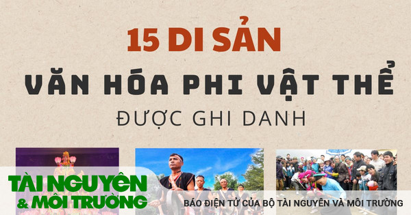 15 di sản văn hóa phi vật thể được UNESCO vinh danh