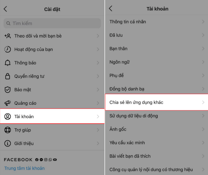 วิธีการยกเลิกการเชื่อมโยง Instagram กับ Facebook ง่ายสุดๆ - 4