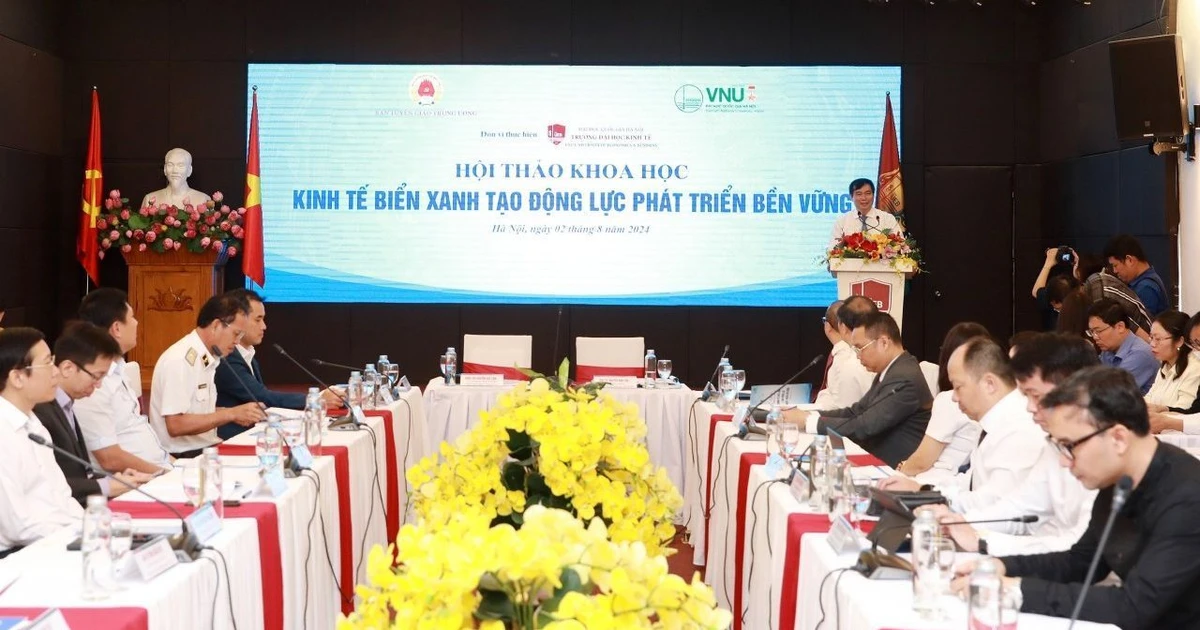 Kinh tế biển xanh tạo động lực phát triển bền vững