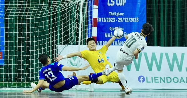 Ho Van Y excels, Thai Son Nam Club holds futsal giant Thailand to a draw