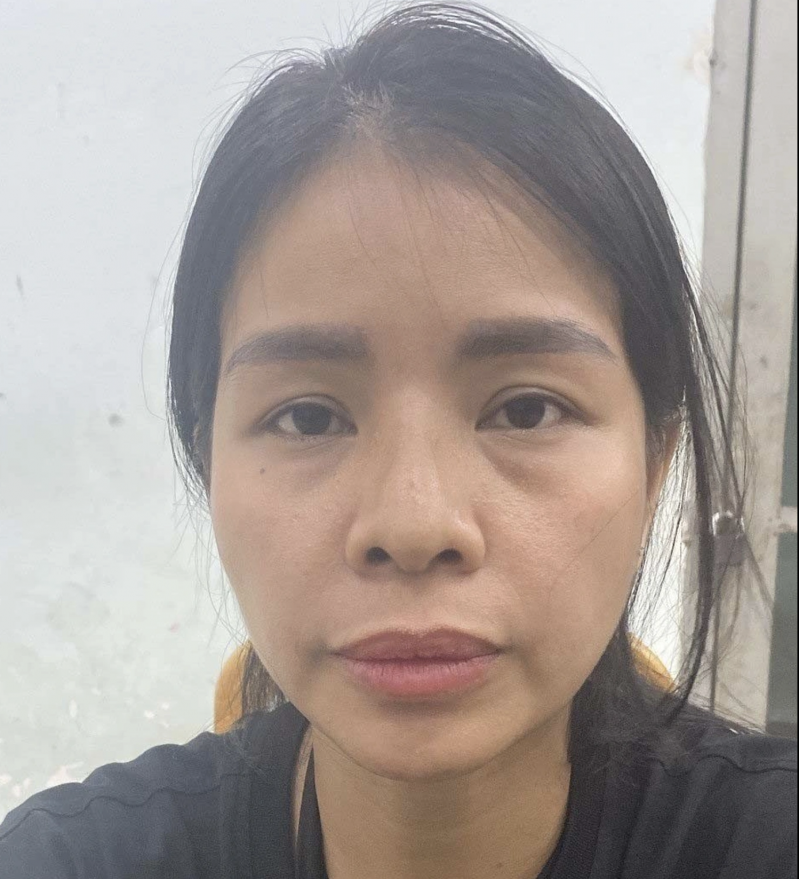 Le Thi Diem Trang (35 years old, temporarily residing in District 12) was arrested to investigate the act of Torturing others.