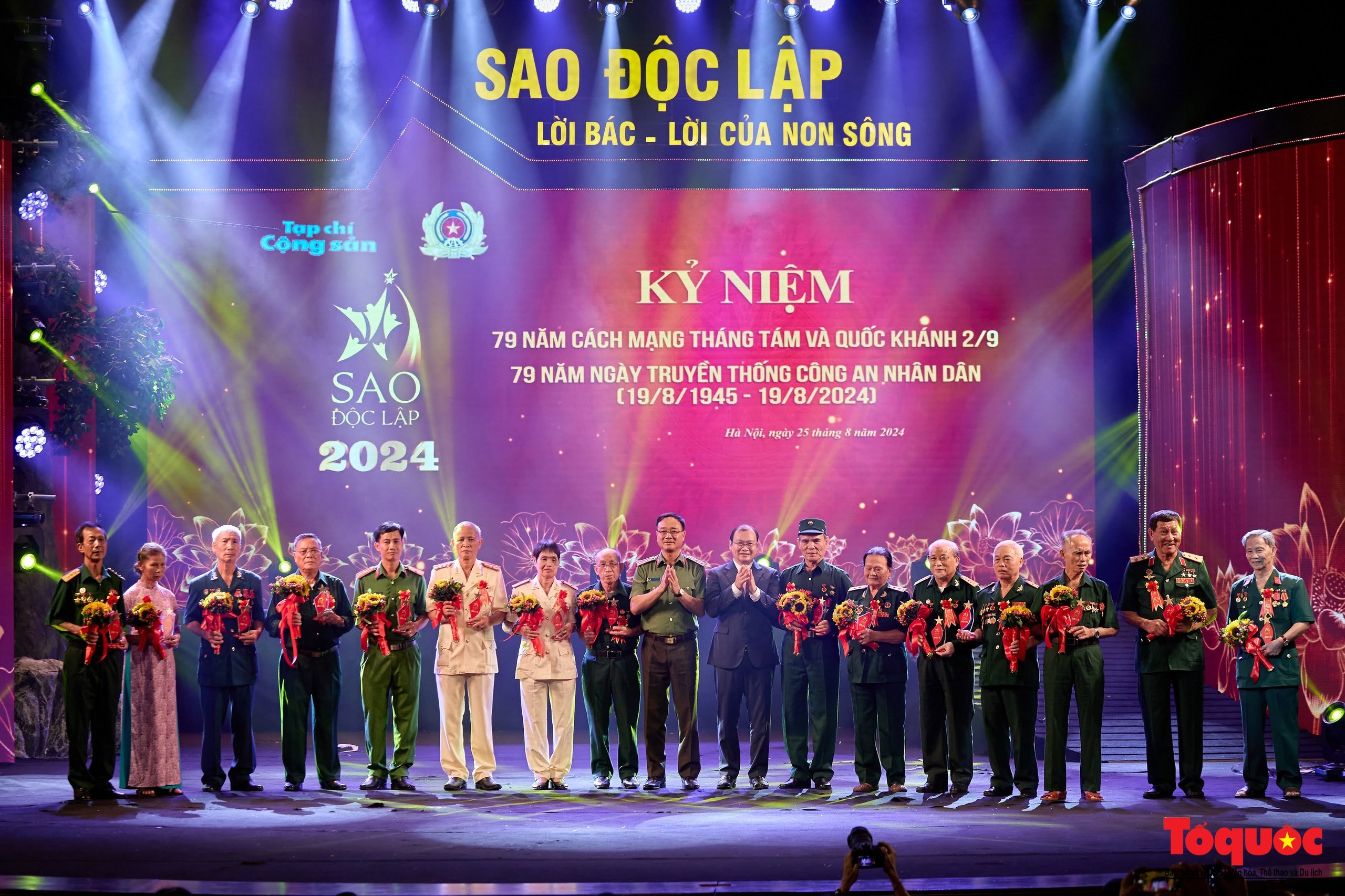 Ấn tượng chương trình “Sao Độc lập” năm 2024: “Lời Bác - Lời của non sông” - Ảnh 4.