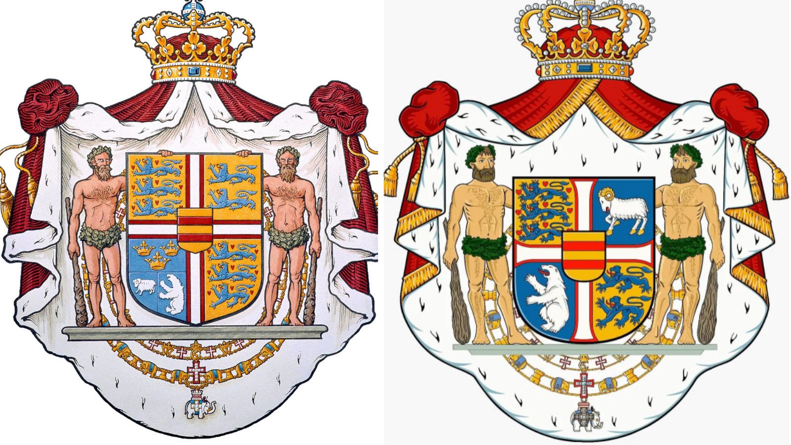 Danish king unveils new coat of arms to protest Donald Trump photo 1