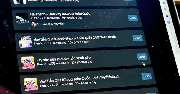 Cẩn trọng sập bẫy tín dụng đen vì vay tiền qua iCloud