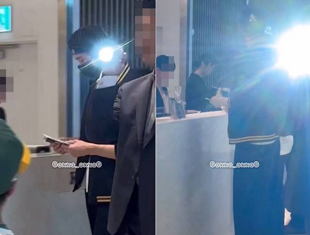 El guardaespaldas de Byeon Woo Seok ilumina a los demás pasajeros. Foto: Naver