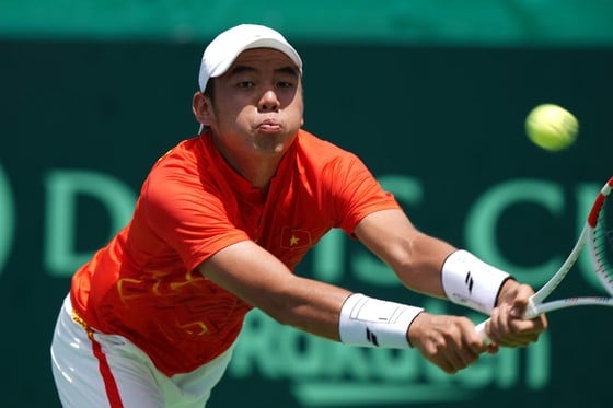 Lý Hoàng Nam vào tứ kết giải quần vợt ITF World Tennis Tour M25 Jakarta 2023  ảnh 1