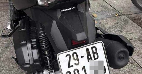 Las matrículas de moto de 5 dígitos con 1 letra aún se identifican