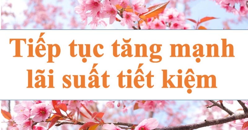 Lãi suất ngân hàng hôm nay 12.9: Tiếp tục tăng mạnh