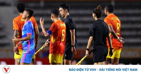 韓国人審判がU23ベトナムとU23ウズベキスタンの試合を審判した