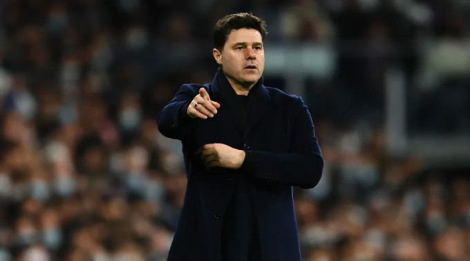 Pochettino dẫn PSG chơi ở vòng 1/8 Champions League trên sân Bernabeu ở Madrid, Tây Ban Nha, ngày 9/3/2022. Ảnh: Yahoo