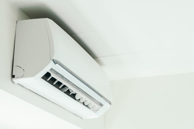 Full-term babies can sleep in air conditioning at a temperature of 26-28 degrees Celsius. Photo: Freepik