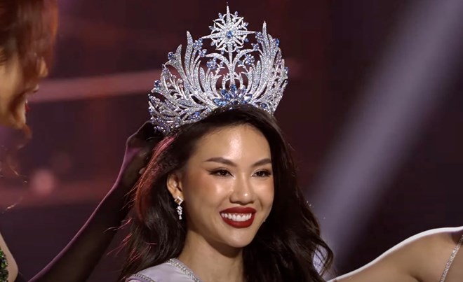 Bùi Quỳnh Hoa đoạt vương miện Miss Universe Vietnam 2023 sau 3 lần thi