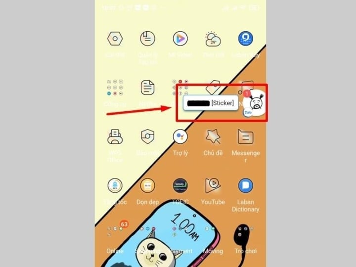 Cómo solucionar el problema de que Zalo no muestra burbujas de chat en Android - 3