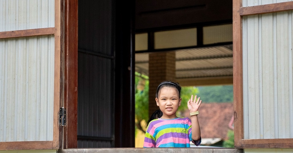 Bình yên những ngôi nhà phao giữa ngày nước dâng ở 'rốn lũ' Tân Hoá