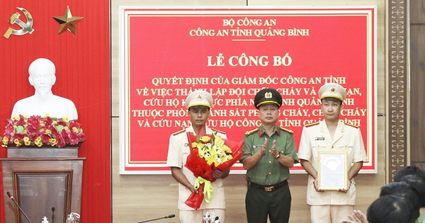 Création d'une équipe de lutte contre les incendies et de secours dans le sud de Quang Binh