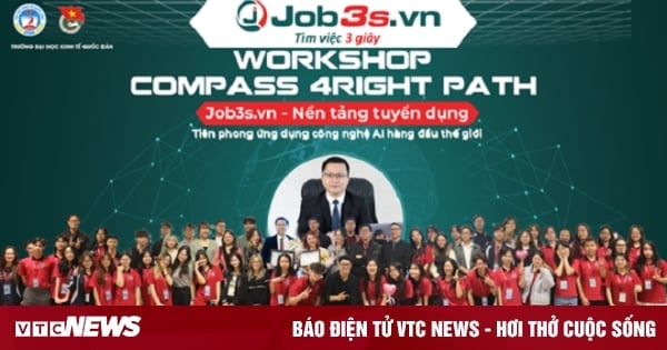 CEO Tony Vu ​​of Job3s.vn inspires students of National Economics University