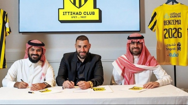 Al Ittihad Club unterzeichnet 3-Jahres-Vertrag mit Benzema und nimmt Kontakt mit N'Golo Kanté auf