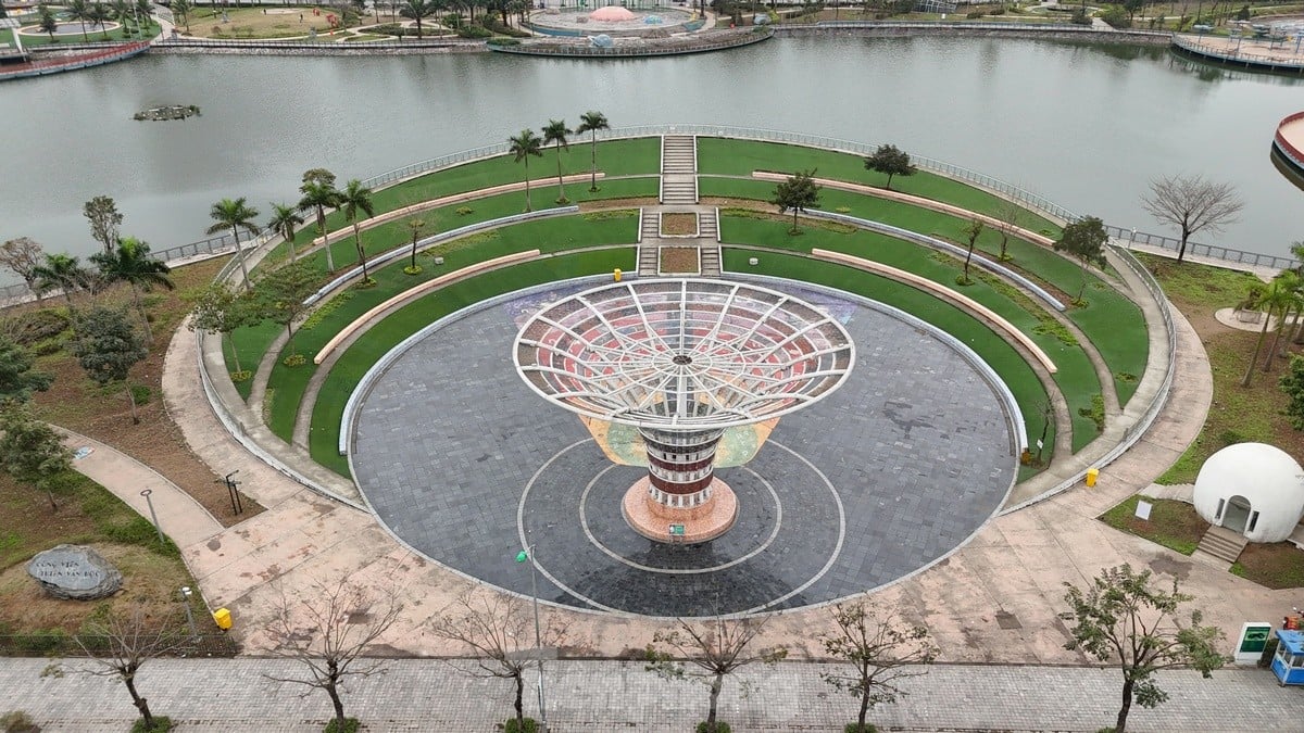 Estado actual de los parques de lento progreso en Hanoi foto 16