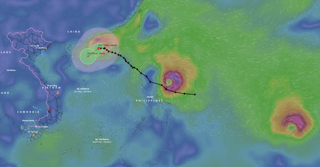 La tormenta N°8 se debilita, hay alta posibilidad de que la tormenta N°9 aparezca a principios de la próxima semana