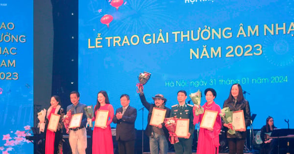 Hội Nhạc sĩ Việt Nam trao giải cho 93 nhạc sĩ xuất sắc nhất năm 2023