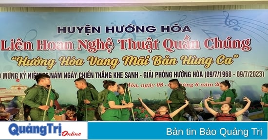 500 diễn viên tham gia liên hoan nghệ thuật quần chúng “Hướng Hóa vang mãi bản hùng ca”