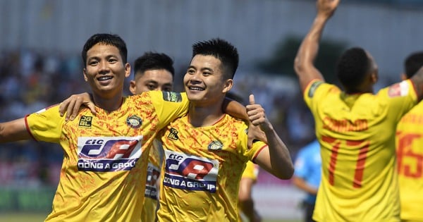 The 'invisible' person at HAGL helps Thanh Hoa team lead V-League 2023