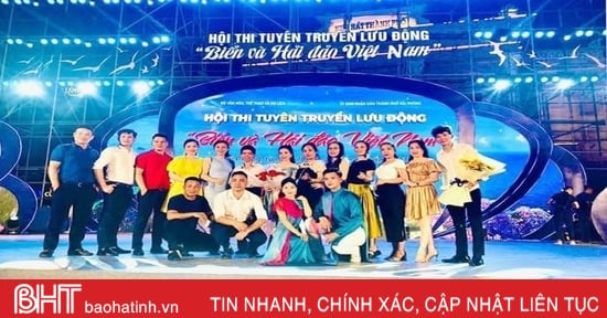 Ha Tinh ដណ្តើមបានមេដាយចំនួន ៥ ក្នុងការប្រកួតឃោសនា "សមុទ្រ និងកោះរបស់វៀតណាម"