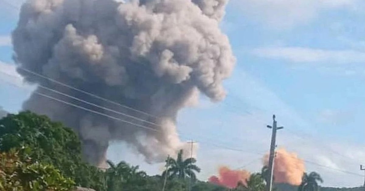 Explosion at weapons depot in Cuba, 13 soldiers missing