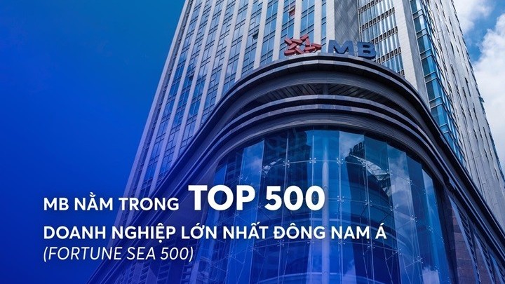 MB is in the TOP 500 largest enterprises in Southeast Asia